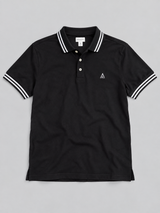 Camiseta Polo Aero Guys SS Novelty Polo Dark Black 8788