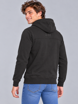 Buzo Para Hombre Aero Guys Popover Hoodies Dark Black 2174