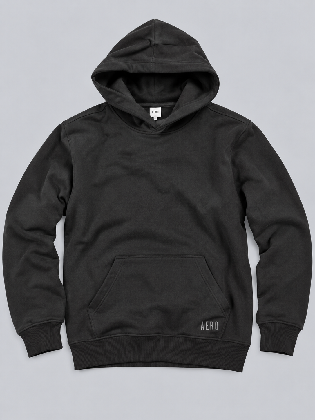 Buzo Para Hombre Aero Guys Popover Hoodies Dark Black 2174