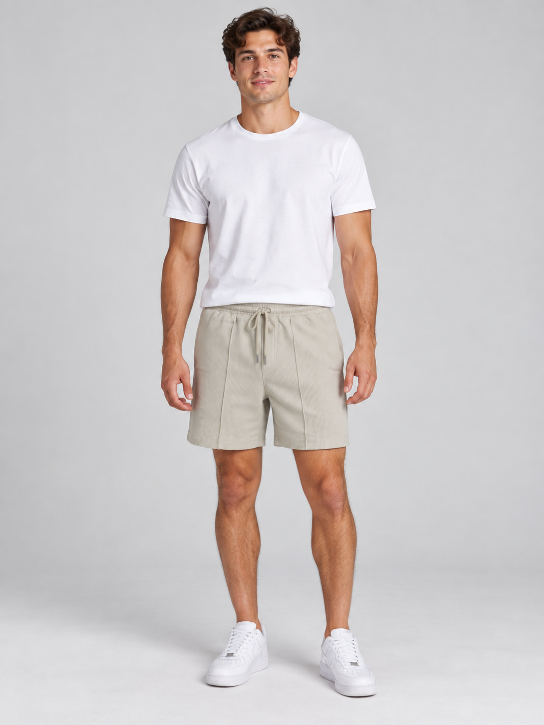 Bermuda Para Hombre Aero Bc Shorts Egret 2175