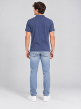 Camiseta Polo Aero  Guys Ss Solid Polo Cadet Navy 7907
