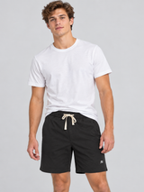Bermuda Para Hombre Aero Bc Shorts Dark Black  4238