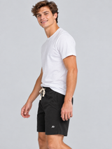 Bermuda Para Hombre Aero Bc Shorts Dark Black  4238