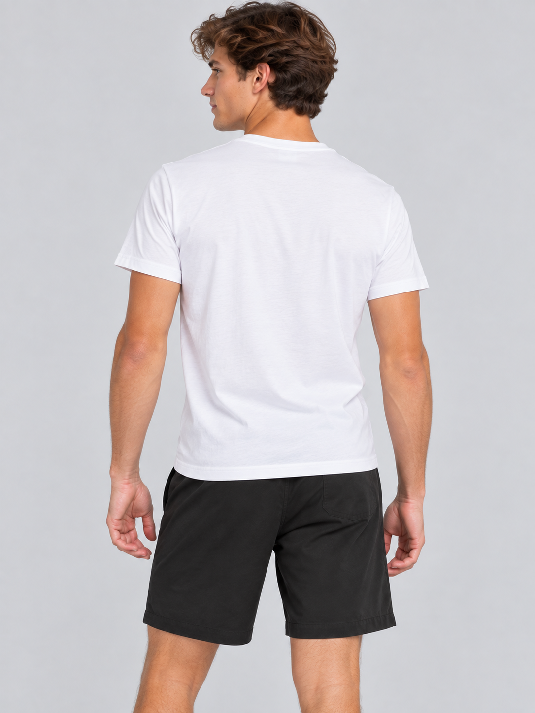 Bermuda Para Hombre Aero Bc Shorts Dark Black  4238