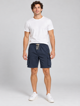 Bermuda Para Hombre Aero Guys Cargo Shorts Cadet Navy 3647