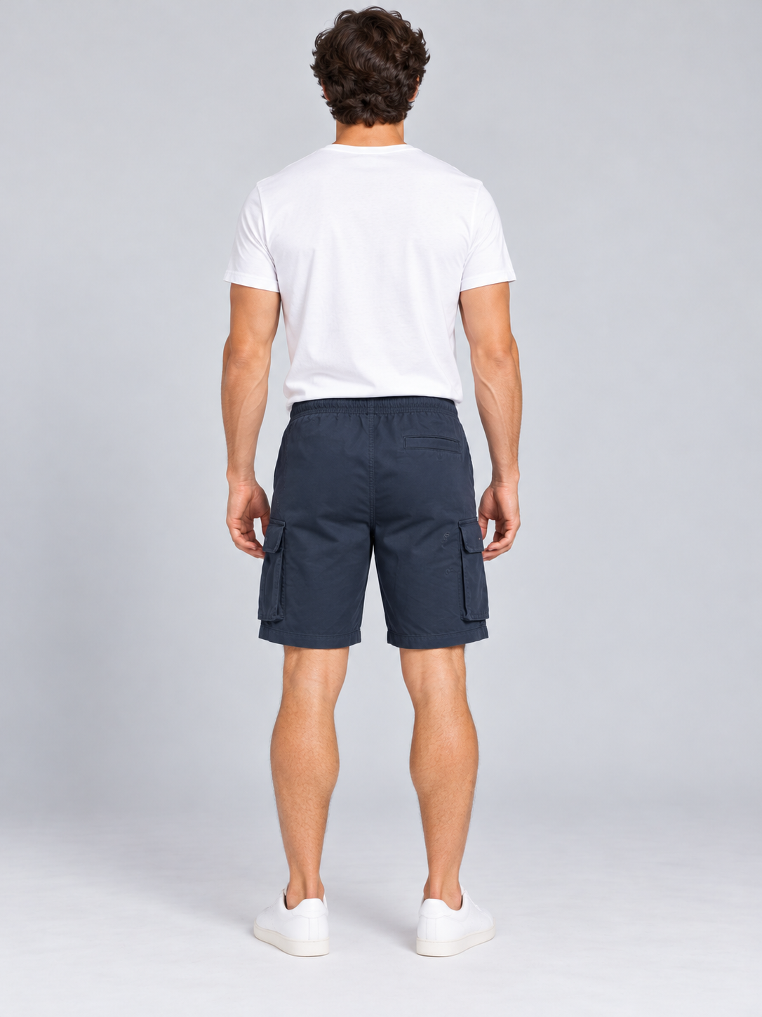 Bermuda Para Hombre Aero Guys Cargo Shorts Cadet Navy 3647