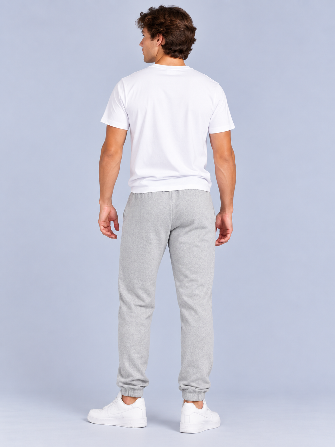 Jogger Para Hombre Aero Guys Fleece Pants Light Heather Grey 8059