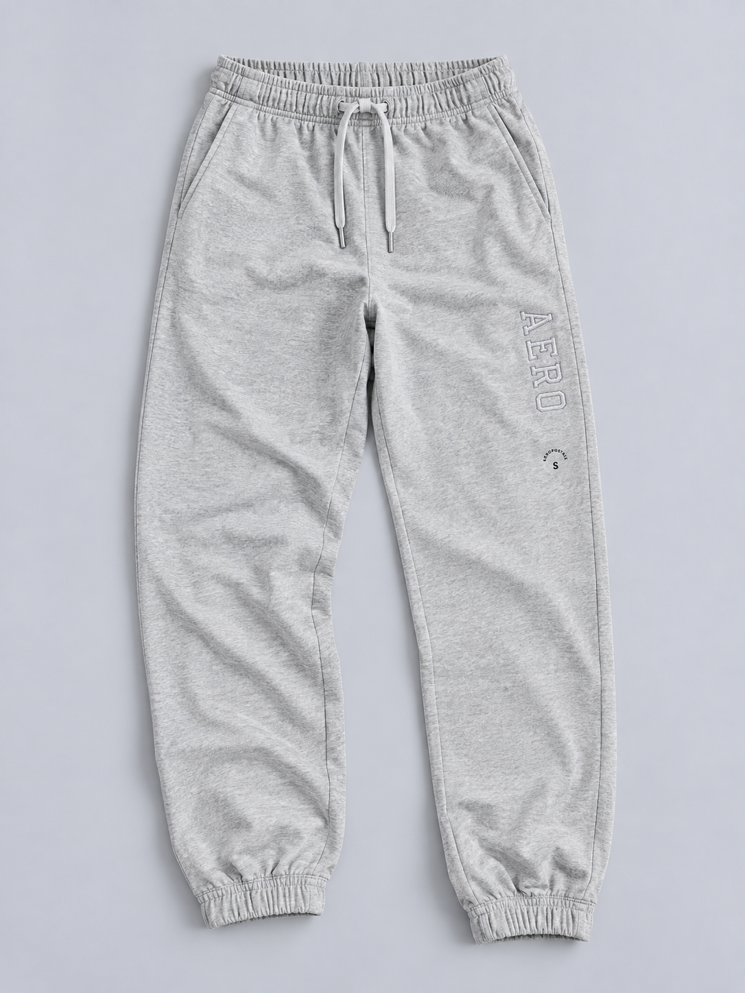 Jogger Para Hombre Aero Guys Fleece Pants Light Heather Grey 8059