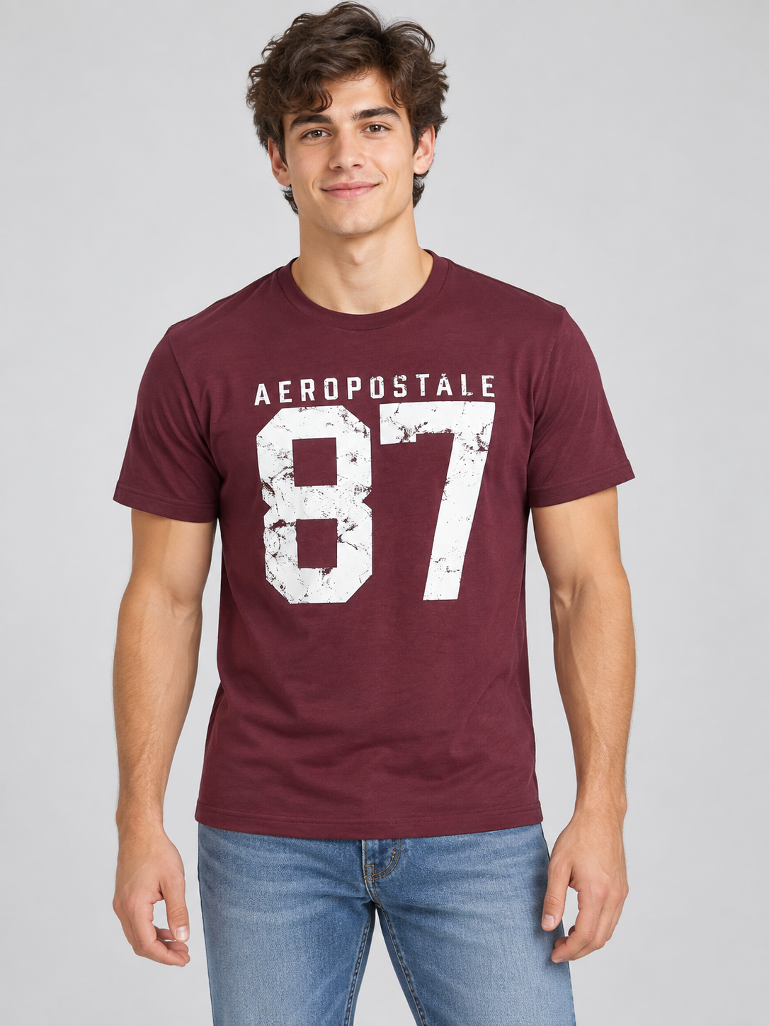 Camiseta Para Hombre Aero Level 1 Graphic Tees Port Royale 6271