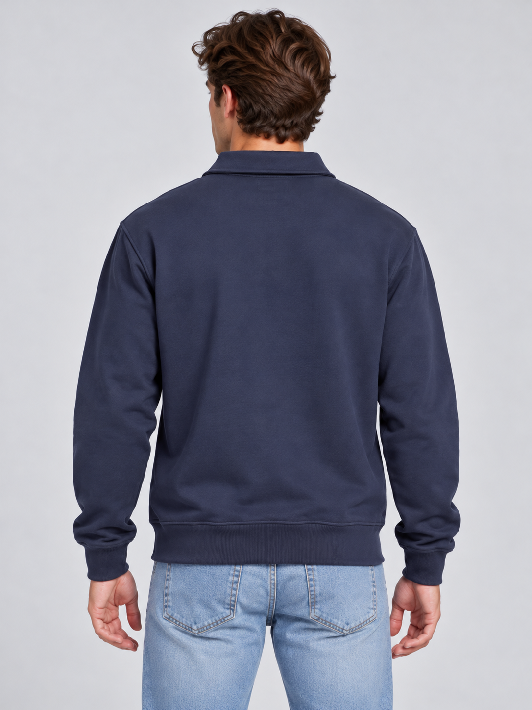 Buzo Para Hombre Aero Guys Fleece Other Cadet Navy 2277