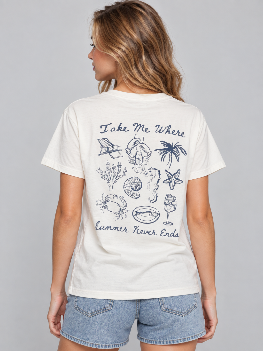 Camiseta Para Mujer Aero Girls Fashion Graphics Brich 4761