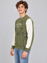 Buzo de manga larga Kids  Aero Boys Veneer Fleece Olivine 6201