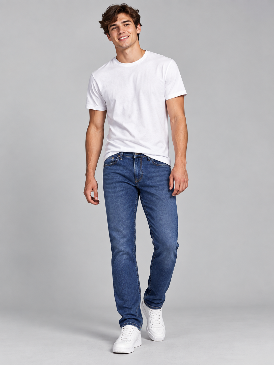 Jean Para Hombre Aero Guys Straight Leg Dark Wash 6314