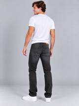 Jean Para Hombre Aero Guys Straight Leg Dark Black 6314