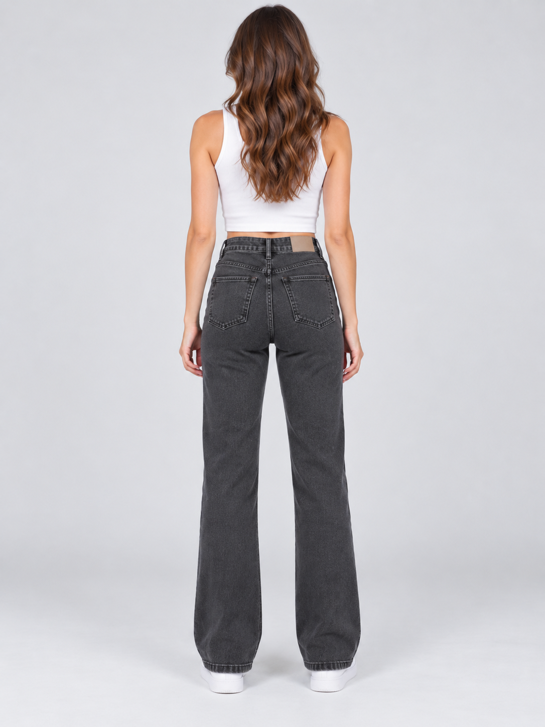 Jean Para Mujer Aero Girls Fashion Basic Black Wash 4442