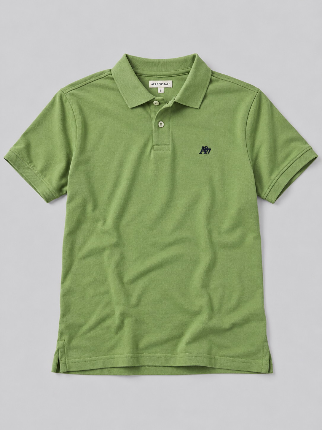 Camiseta Polo Para Hombre Aero Guys Ss Solid Polo Green 7907