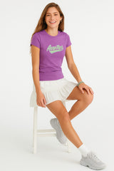 Camiseta Para Mujer Aero Graphic Level 2 Concord Grape 1447