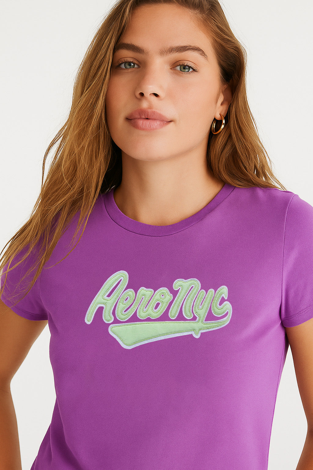 Camiseta Para Mujer Aero Graphic Level 2 Concord Grape 1447