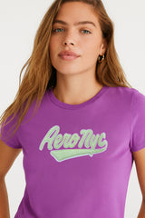 Camiseta Para Mujer Aero Graphic Level 2 Concord Grape 1447
