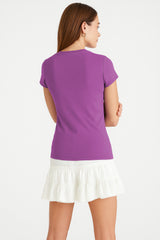Camiseta Para Mujer Aero Graphic Level 2 Concord Grape 1447