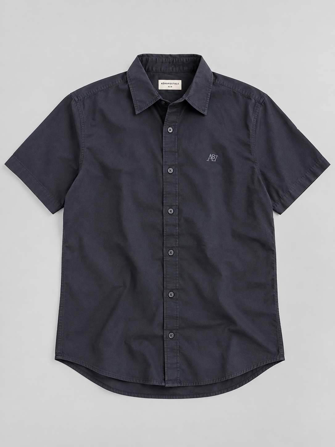 Camisa Para Hombre Aero Guys SS Woven Shitrs Cadet Navy 1440