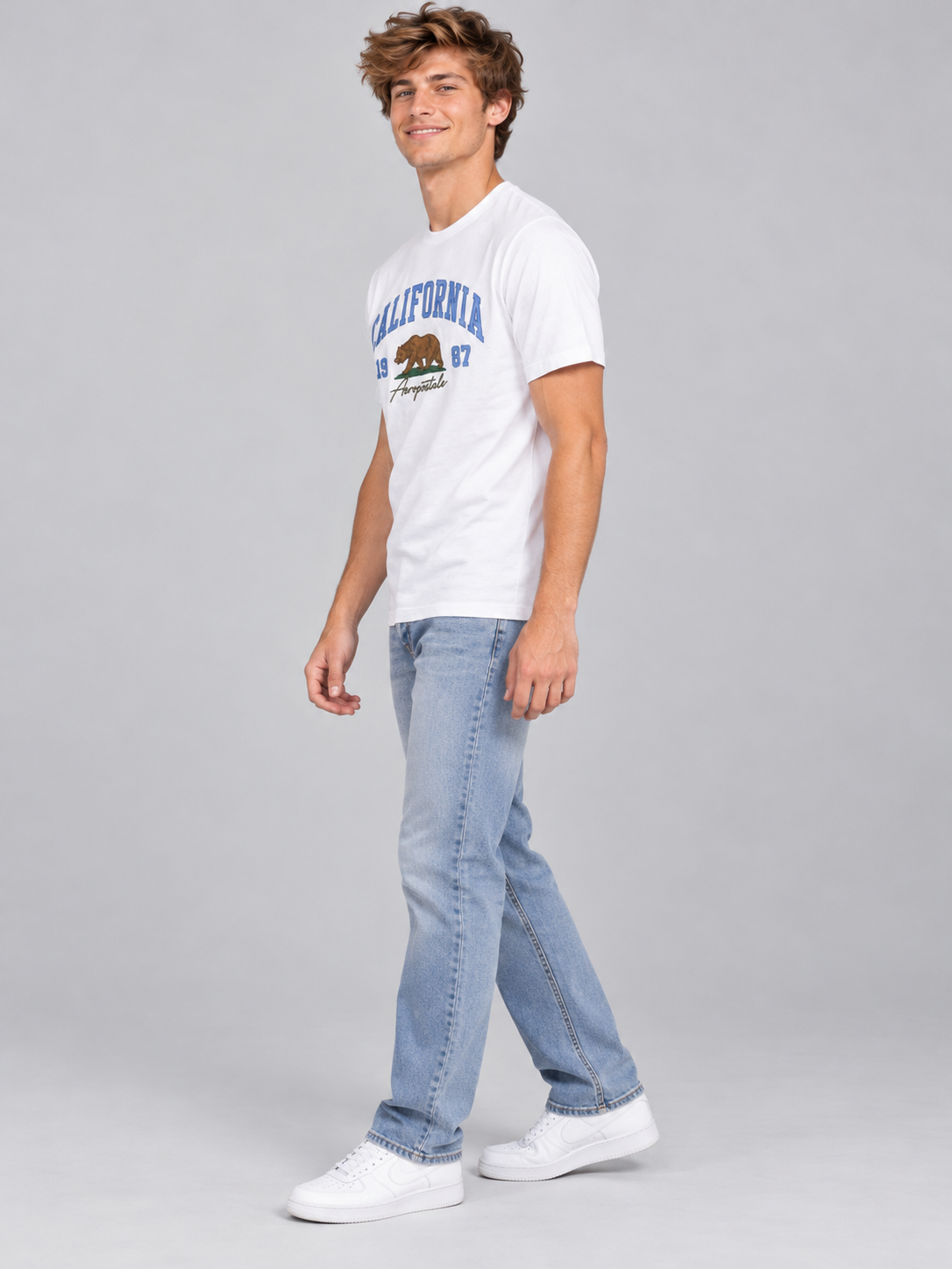 Camiseta Para Hombre Aero Level 2 Graphic Tees Bleach 6122