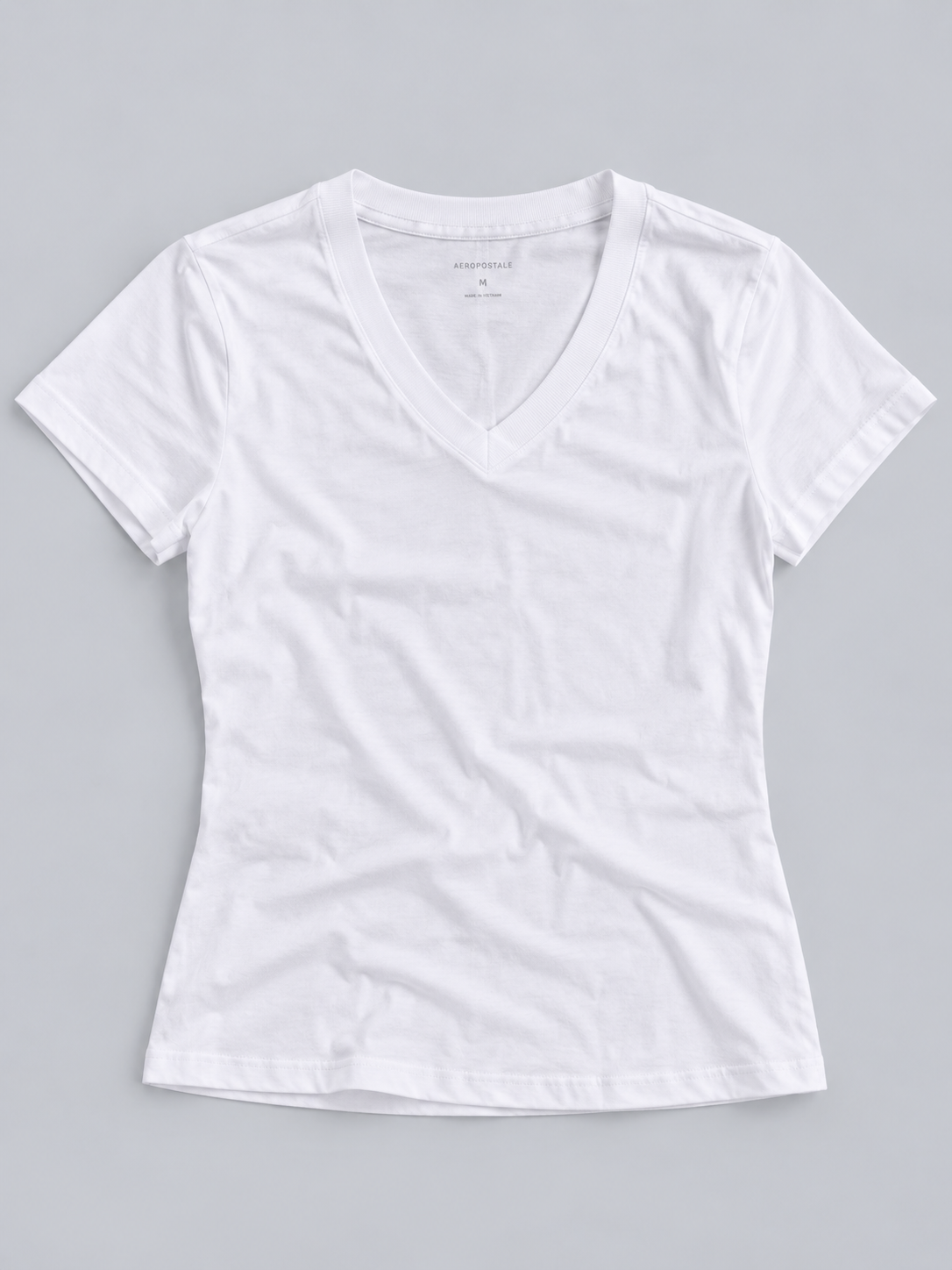 Camiseta Para Mujer  Aero Grirls Solid Ss Bleach 6505