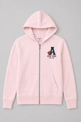 Buzo Para Mujer Aero Girls Fleece Zip Front Pink 1153
