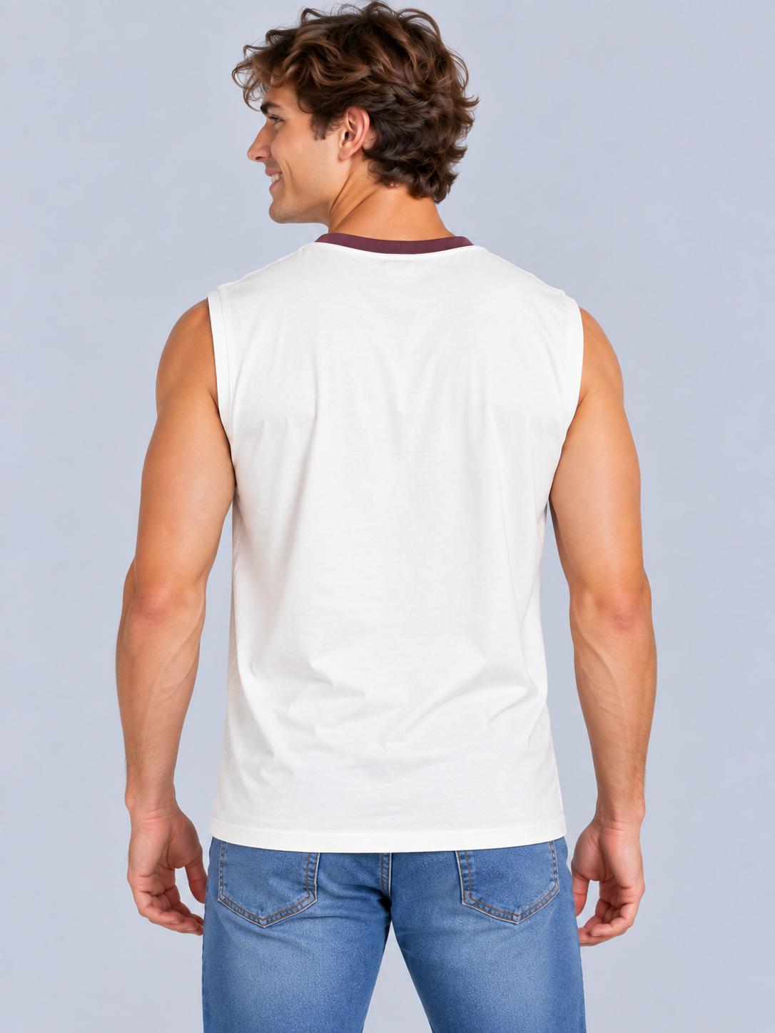 Camiseta sin Manga Para Hombre Aero Guys Tanks Birch 3755