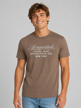 Camiseta Para Hombre Aero Level 2 Graphic Tees Hot Chocolate 6250
