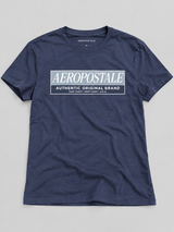 Camiseta Para Hombre Aero Level 1 Graphic Tees Cadet Navy 1006177