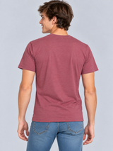 Camiseta Para Hombre Aero Level 2 Graphic  Tees Pomegranate 5301