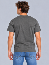 Camiseta Para Hombre  Aero Level 2 Graphic Tees Charcoal Heather 3650