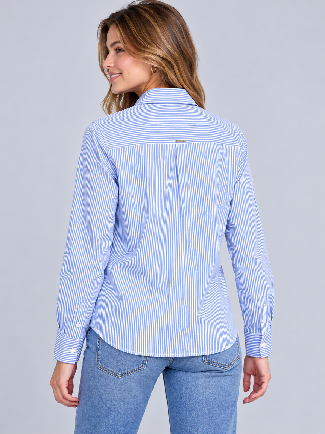 Camisa Para Mujer Aero L/s Fashion Kentucky Blue 4202
