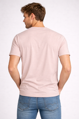 Camiseta Para Hombre Aero BC SS Knits Primrose Pink 4000