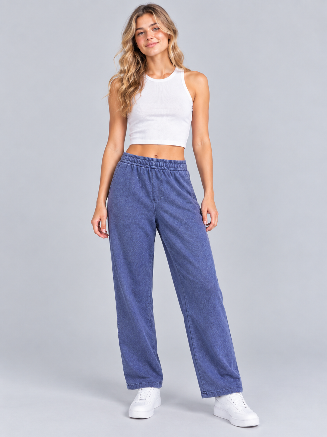 Pantalon para Mujer  Aero Girls Knit Pants Cadet Navy 1560