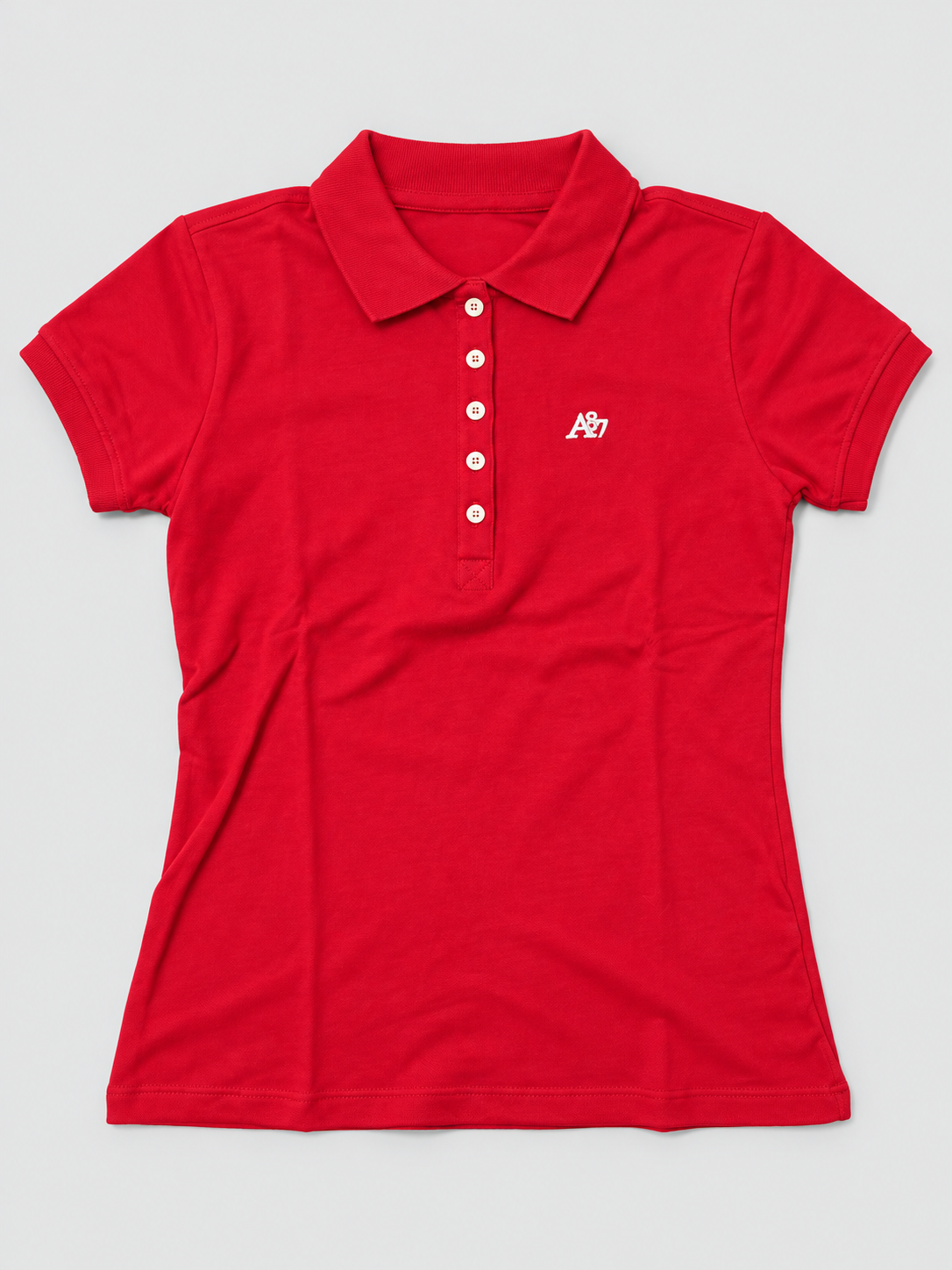 Camiseta Polo Para Mujer Aero Solid Polo True Red 4164