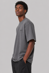 Camiseta Para Hombre Aero BC SS Knits Smoked Pearl Relaxed 2205