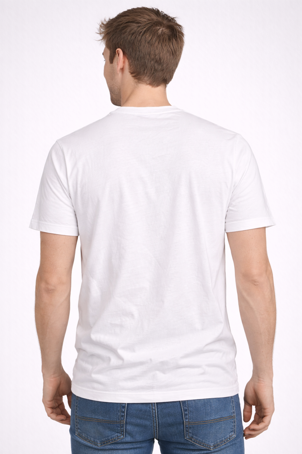 Camiseta Para Hombre Aero BC SS Knits Egret 4000