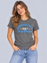 Camiseta Para Mujer Aero Graphic Level 2 Smoked Pearl 6234