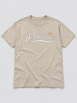 Camiseta Para Hombre  Aero Level 1 Graphic Tees Egret 6180