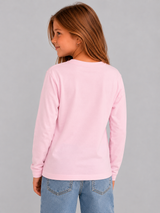Camiseta de manga larga Kids Aero G LS Level 2 Graphics Flamingo Pink PEANUTS291