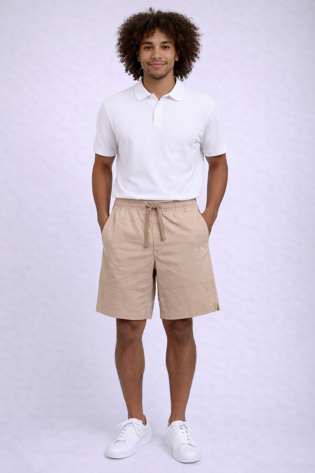 Bermuda Para Hombre Aero BC SHorts Camel Regular 2210