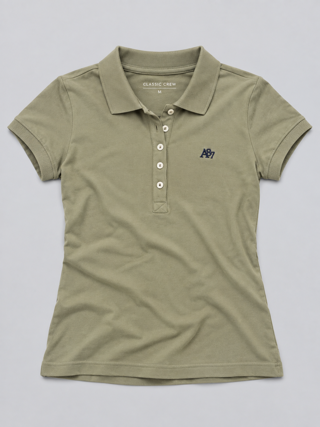 Camiseta Polo Para Mujer Aero Solid Surf Spray  4164