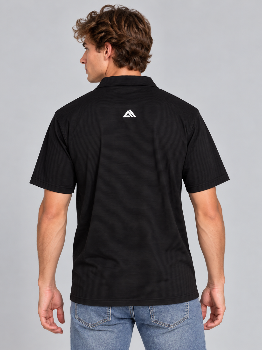 Camiseta Polo Aero Guys Polo Other Dark Black 1599