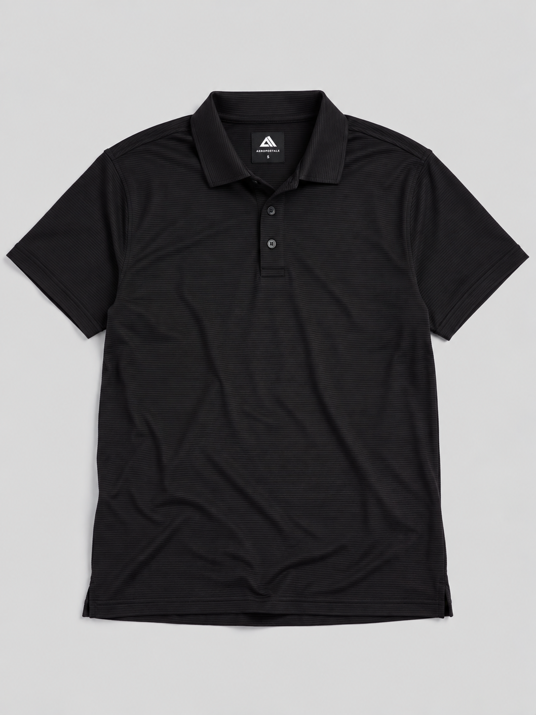 Camiseta Polo Aero Guys Polo Other Dark Black 1599