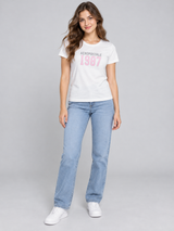 Camiseta Para Mujer Aero Graphic Level 1 Birch 6842