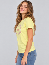 Camiseta Para Mujer  Aero Graphic Level 2 Sun Ligth 7190