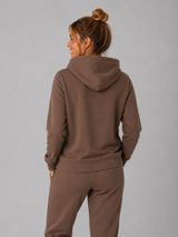 Buzo Para Mujer Aero Girls Fleece Pop Over Hot Chocolate 3559
