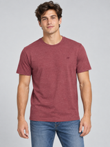 Camiseta Básica Para Hombre Aero Guys Ss Tees Pomegranate 4240